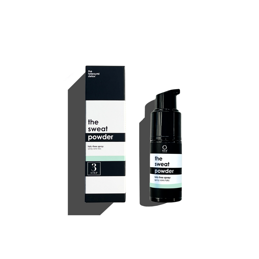 Kaia Naturals-The Takesumi Detox® The Sweat Powder - Crisp Linen-Body-item7009sweatpowdersprayandboxcrisplinen-The Detox Market | 