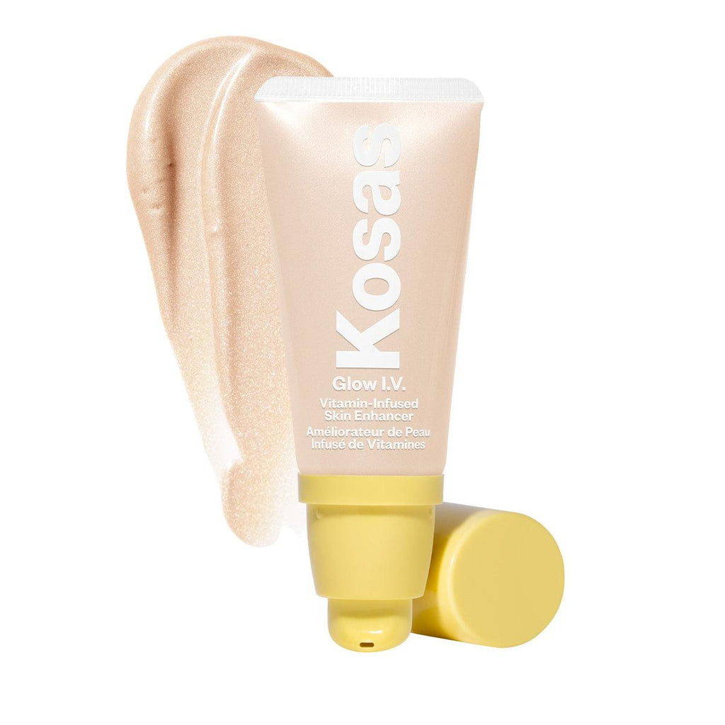 Kosas-Glow I.V. Vitamin-Infused Skin Enhancer-Makeup-01_Kosas_GLOWIV_PDP_Revive_02-The Detox Market | Revive - very light silver champagne