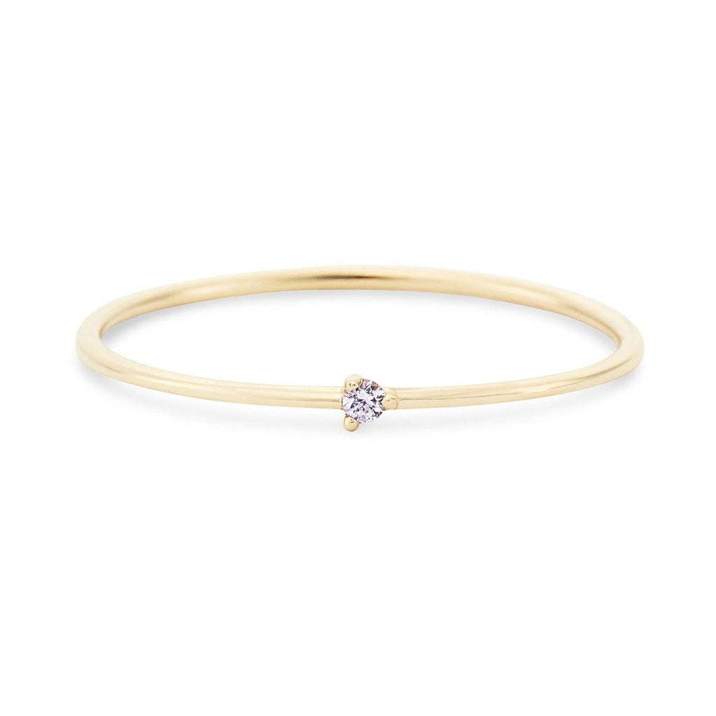 bluboho-Serendipity Emerald Ring - 14k Yellow Gold, Precious Gems-