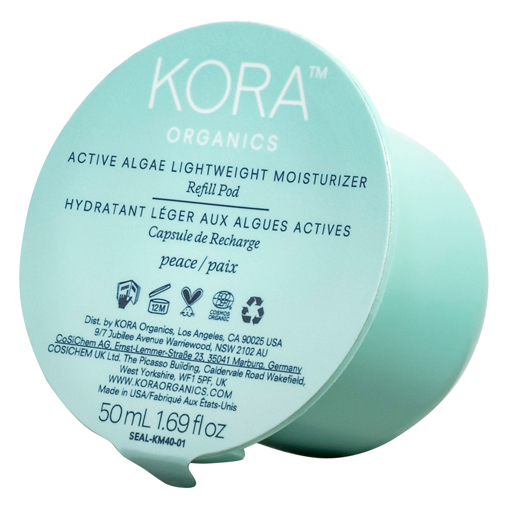 Kora Organics-Active Algae Lightweight Moisturizer-Skincare-1_PDP-Commercial-ActiveAlgaeRefill_V1-The Detox Market | Refill