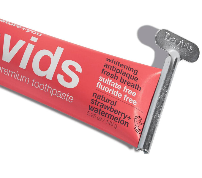 Davids-Davids Kids+Adults Strawberry+Watermelon toothpaste-