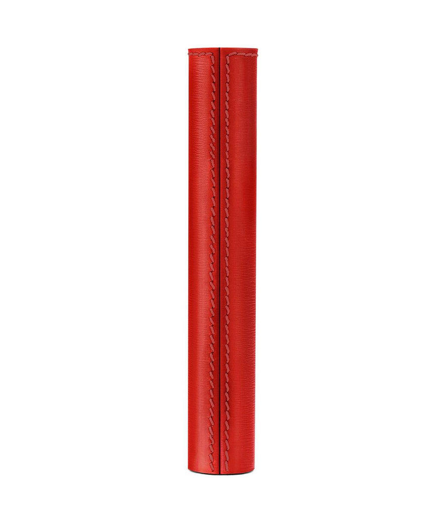 La bouche rouge, Paris-Red Fine Leather Mascara Sleeve (CASE ONLY)-
