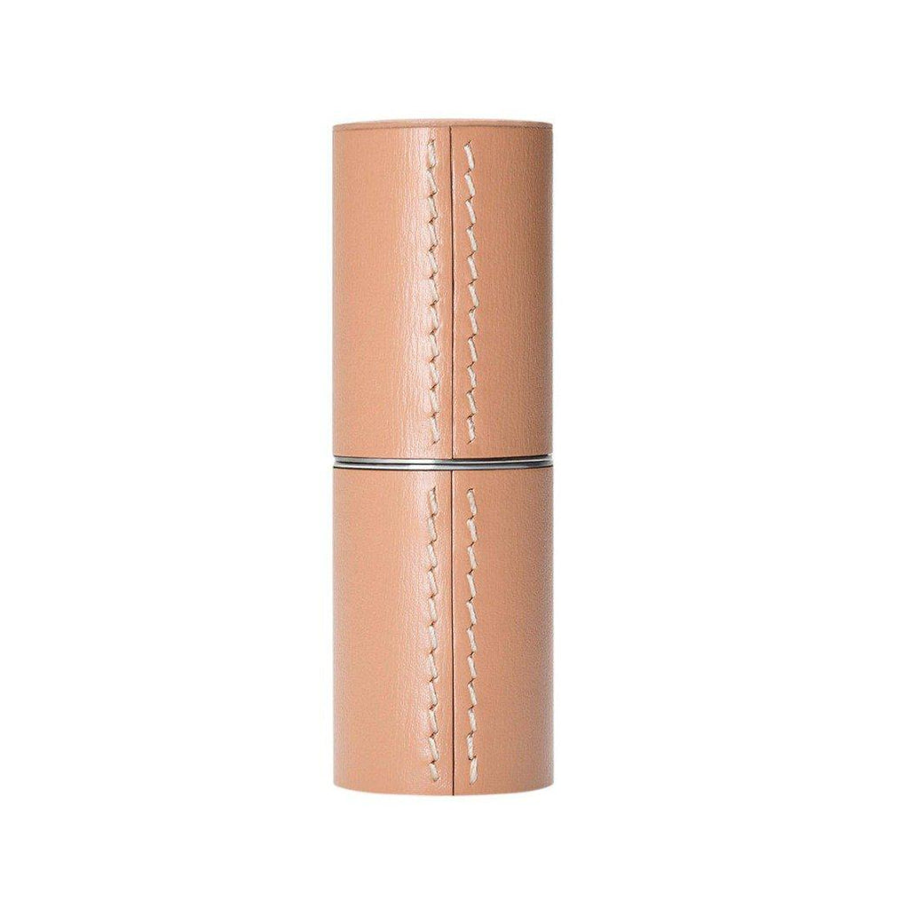 La bouche rouge, Paris-Refillable Fine Leather Lipstick Case - Camel-Makeup-3770010776529-0-The Detox Market | 