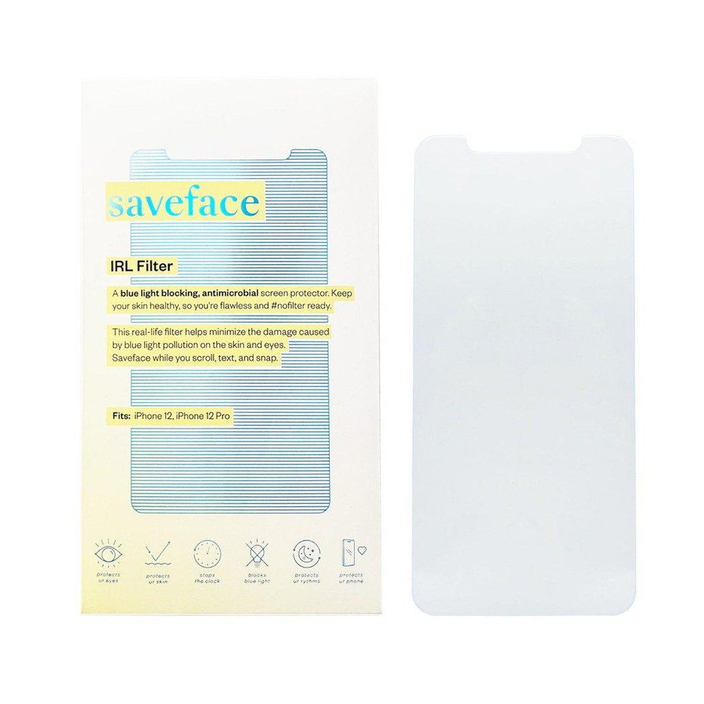 SaveFace-Blue Light Blocking Anti-microbial IRL Filter 12/12 Pro---