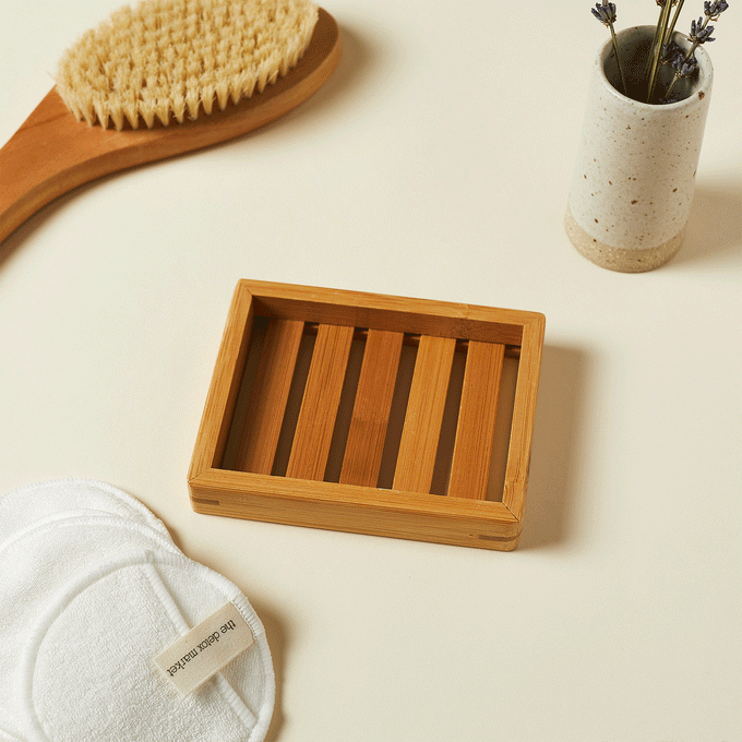 The Detox Market-Bamboo Soap Dish---