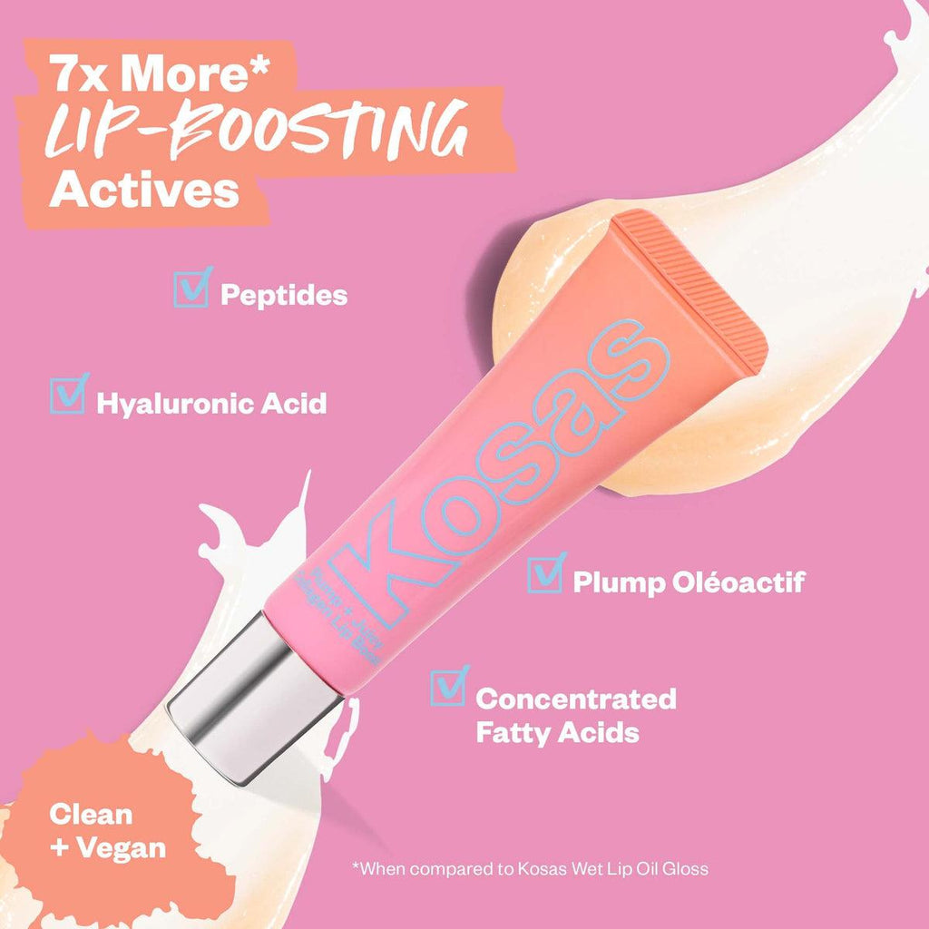 Kosas-Plump & Juicy Lip Booster Buttery Treatment-