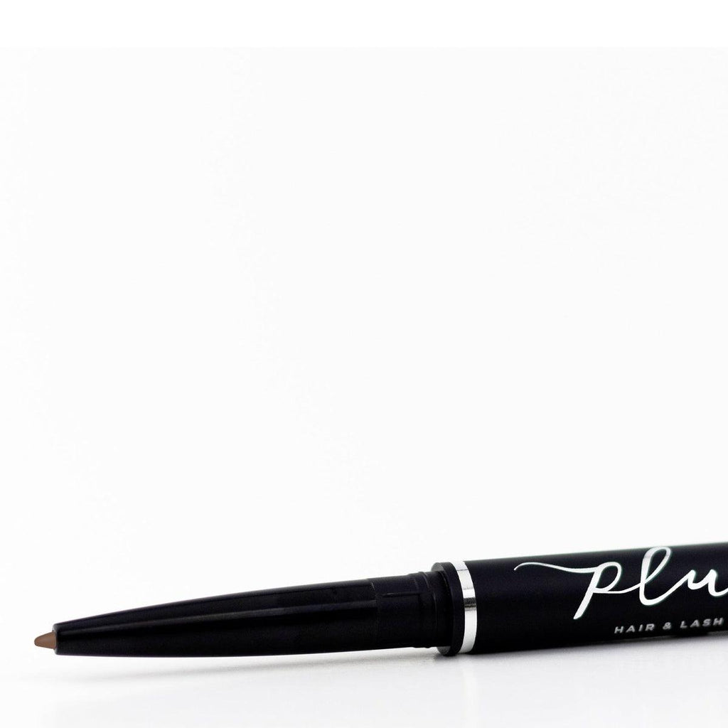 Plume-Nourish & Define Brow Pencil-Makeup-Chesnut-The Detox Market | Chestnut Decadence (Medium brown)