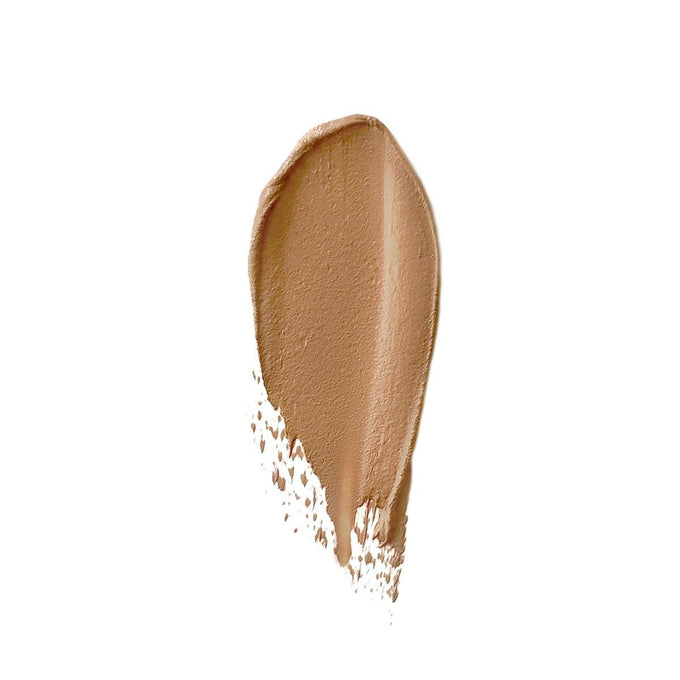 The Invisible Touch Concealer - Makeup - Kjaer Weis - Concealer-Iconic-Packshots-D326-swatch-detox - The Detox Market | D326 - Deep, neutral-olive undertone