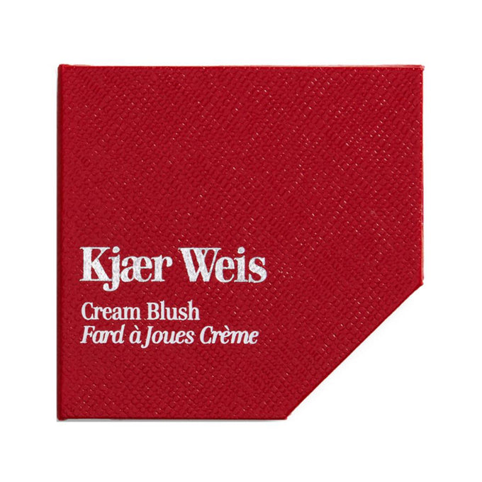 Red Edition Compact Cream Blush - Makeup - Kjaer Weis - CreamBlush_Red_Closed_TDM - The Detox Market | 