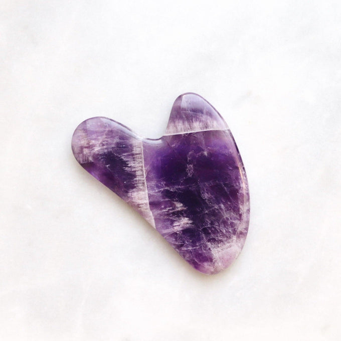Mount Lai-The Amethyst Gua Sha Facial Lifting Tool-