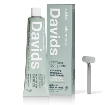 Davids-Premium Natural Toothpaste-Full Size-