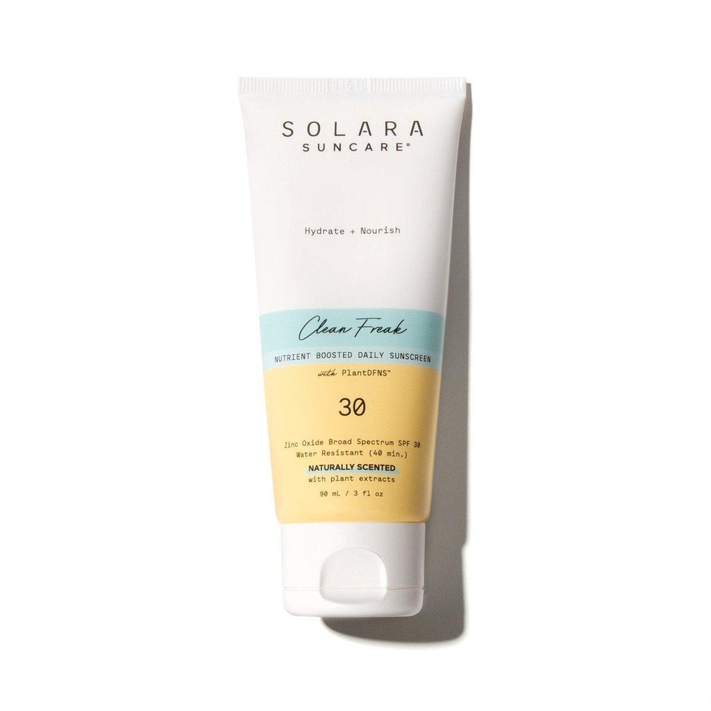 Solara Suncare-Clean Freak Nutrient Boosted Daily Scented Sunscreen-3 oz