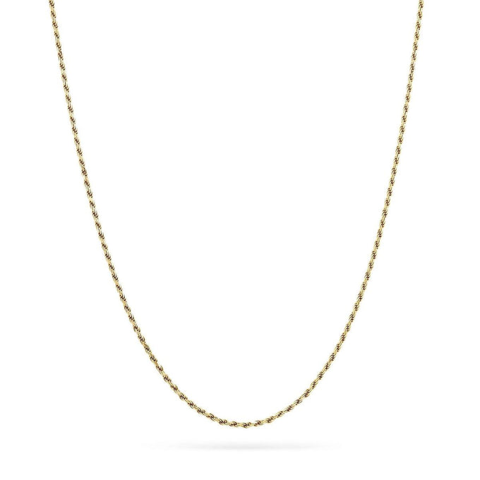 bluboho-Lasso Necklace - 14k Yellow Gold-