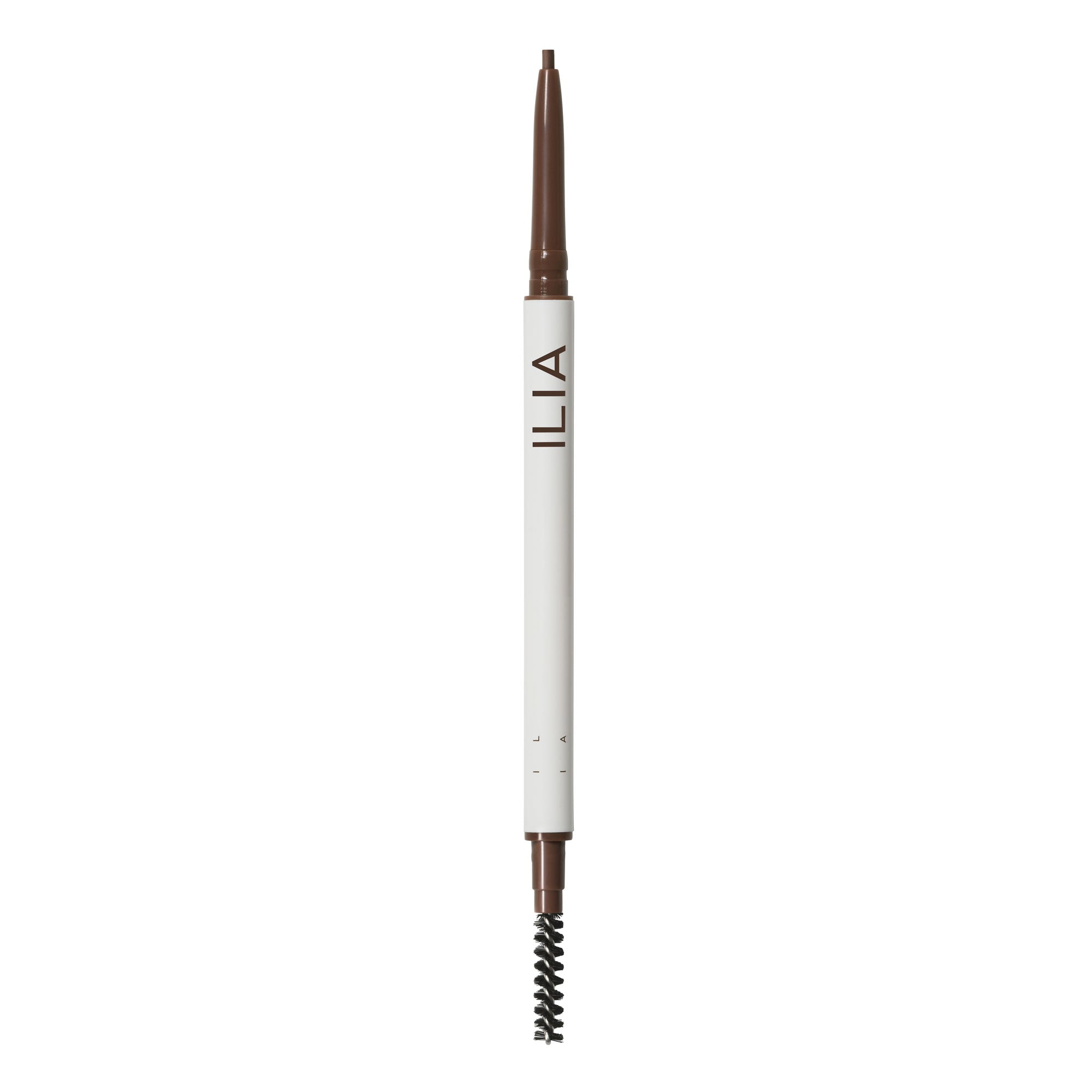 In Full Micro-Tip Brow Pencil - Makeup - ILIA - ILIA_2023_IN_FULL_BROW_PENCIL_OPEN_DARK-BROWN - The Detox Market | Dark Brown