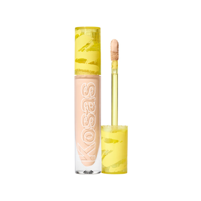 Revealer Super Creamy + Brightening Concealer and Daytime Eye Cream - Makeup - Kosas - 5_TransparentBG - The Detox Market | 3.5 - Light+ with Golden Undertones