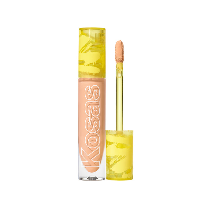 Revealer Super Creamy + Brightening Concealer and Daytime Eye Cream - Makeup - Kosas - 2_TransparentBG - The Detox Market | 6.2 - Medium+ with Neutral Peach Undertones