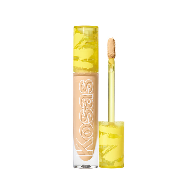 Revealer Super Creamy + Brightening Concealer and Daytime Eye Cream - Makeup - Kosas - 5_TransparentBG - The Detox Market | 6.5 - Tan with Olive Undertones