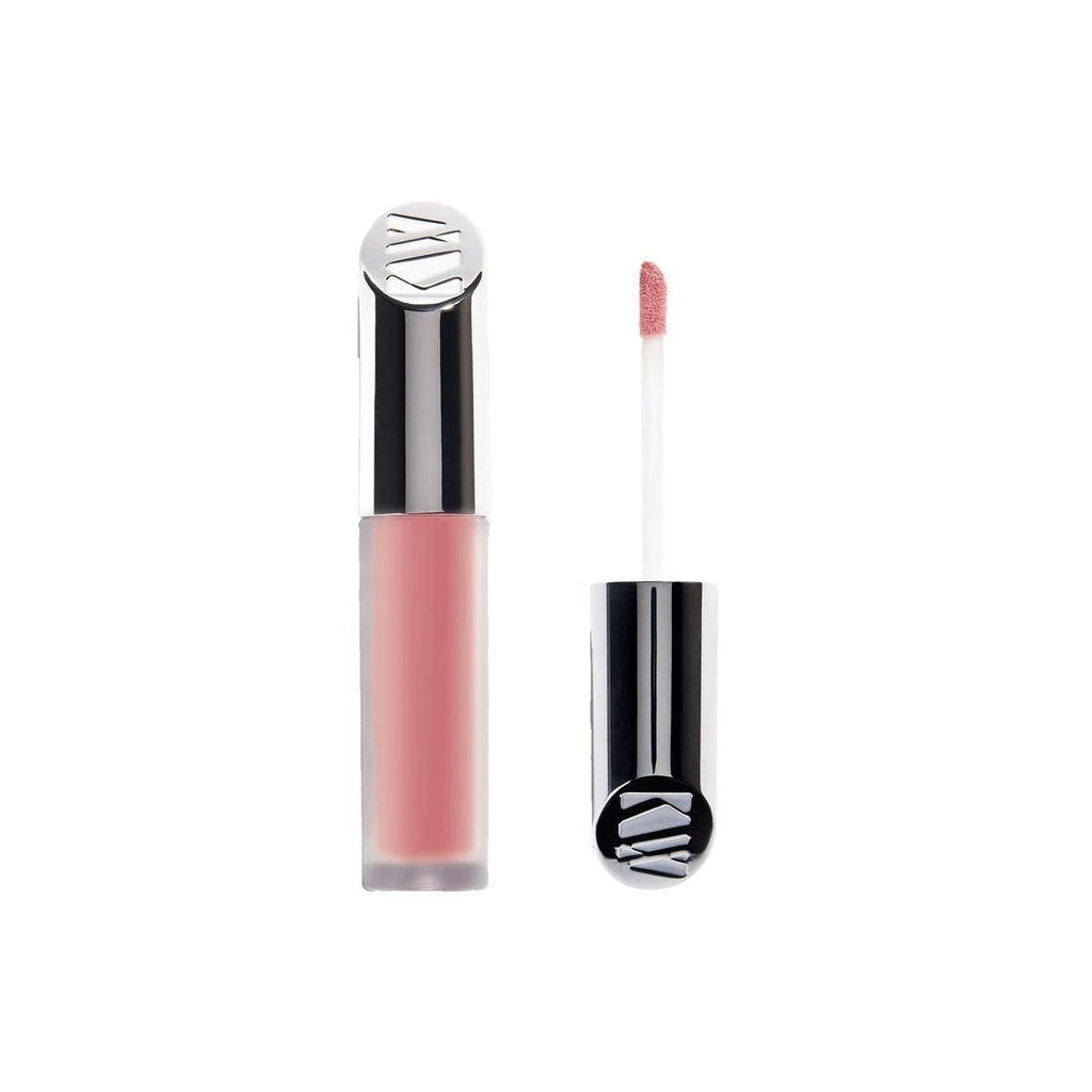 Matte Naturally Liquid Lipstick - Makeup - Kjaer Weis - MatteNaturally-IconicOpen-Blossoming_TDM - The Detox Market | Blossoming - Soft pink with rosy hue