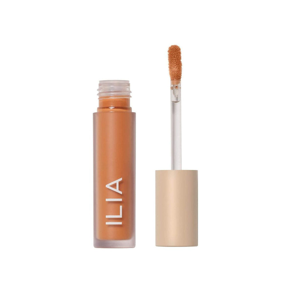 ILIA-Liquid Powder Matte Eye Tint-Makeup-Matte_Tint_Open_OCHRE-The Detox Market | Ochre - Warm terracotta