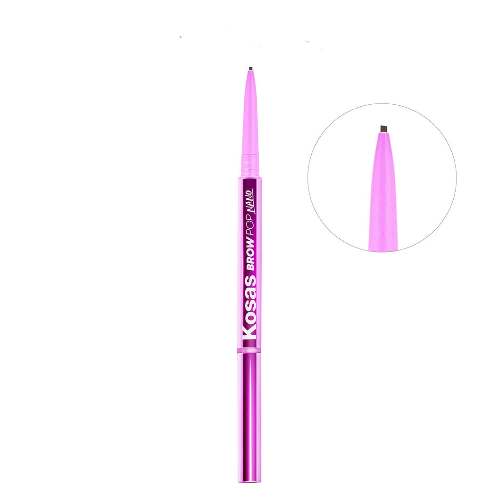 Kosas-Brow Pop Nano Ultra-Fine Detailing Pencil-Makeup-MedBrownVessel2-The Detox Market | 