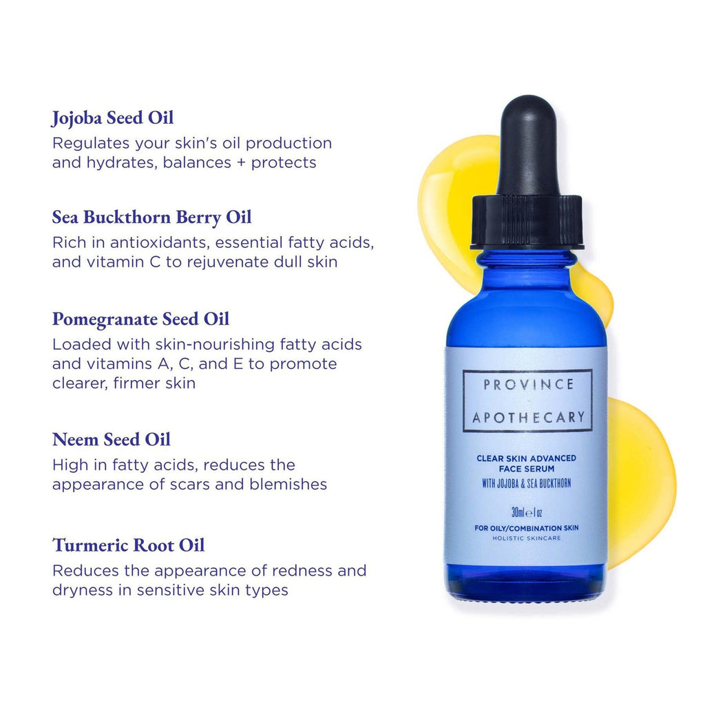 Province Apothecary-Clear Skin Advanced Face Serum-30ml Clear Skin Advanced Face Serum-