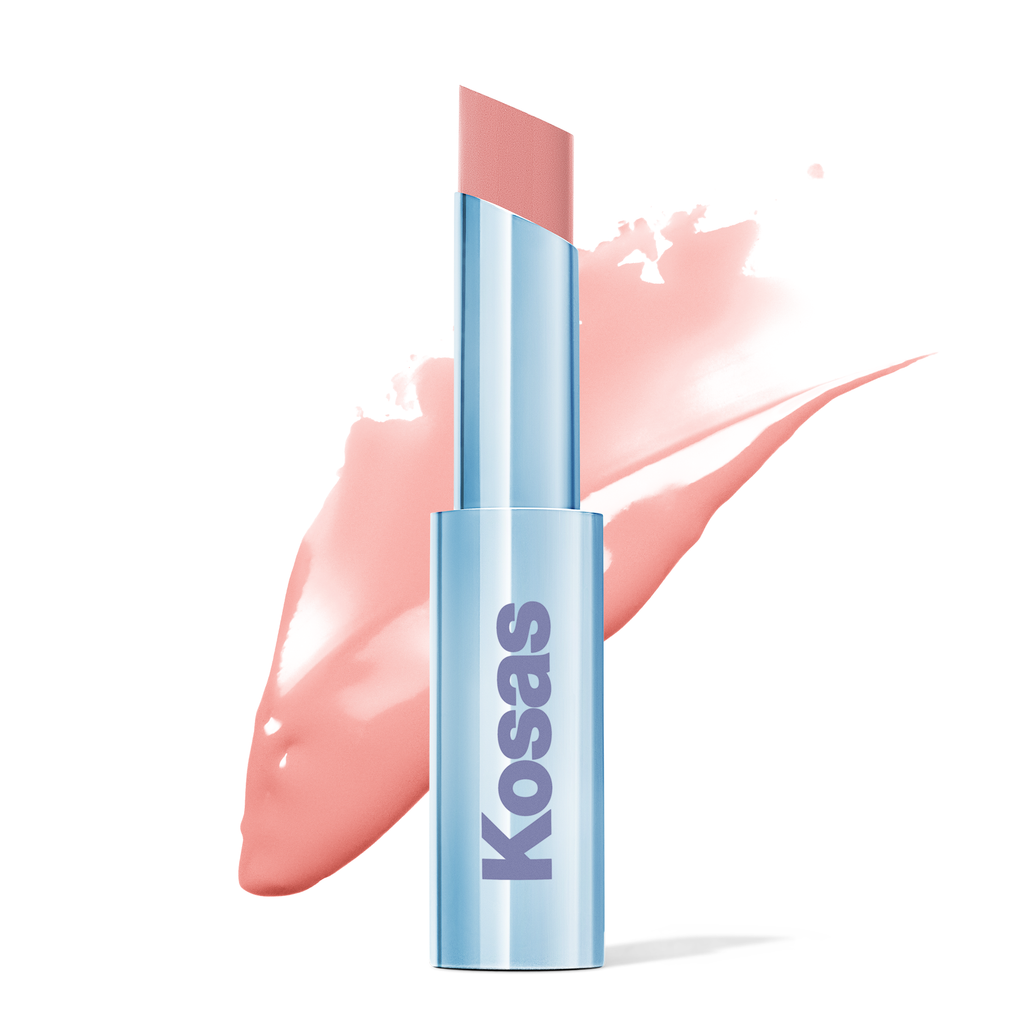 Kosas-Wet Stick Moisture Lip Shine-Makeup-PDP-WetStick-Baby-Rose-The Detox Market | 
