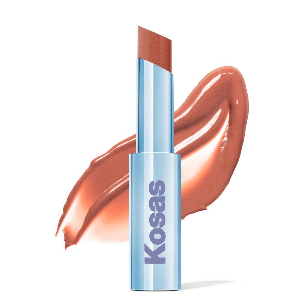 Kosas-Wet Stick Moisture Lip Shine-Makeup-PDP-WetStick-Papaya-treat-The Detox Market | 