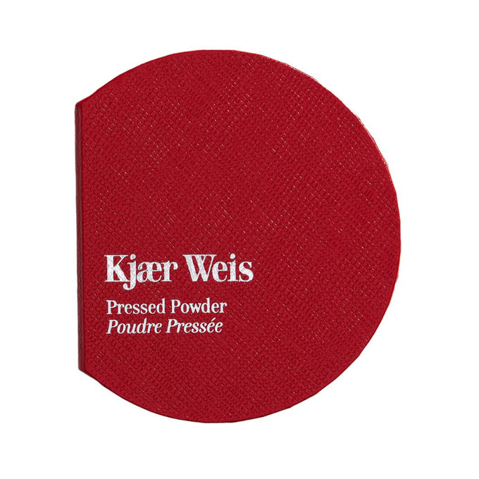 Red Edition Compact Pressed Powder - Makeup - Kjaer Weis - Powder_Red_Closed_TDM - The Detox Market | 
