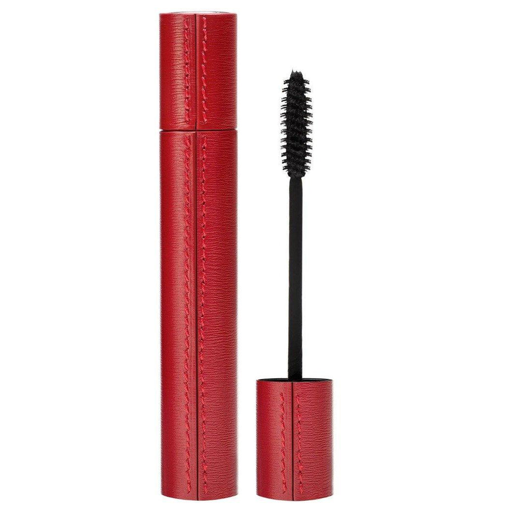 La bouche rouge, Paris-Mascara Le Serum Noir in Leather Sleeve-Makeup-RedLeatherMascara-The Detox Market | Red Fine Leather