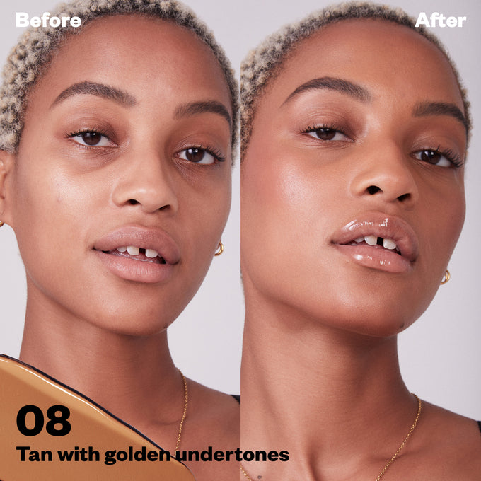 Revealer Super Creamy + Brightening Concealer and Daytime Eye Cream - Makeup - Kosas - RevealerConcealer_PDP_2023_BA_08 - The Detox Market | 08 - Tan+ with Golden Undertones