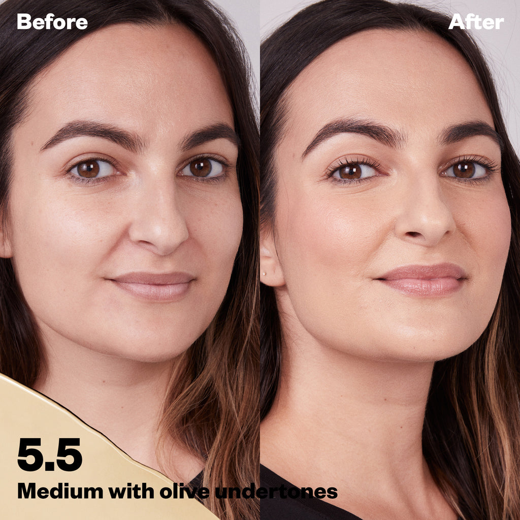 Revealer Super Creamy + Brightening Concealer and Daytime Eye Cream - Makeup - Kosas - 5 - The Detox Market | 5.5 - Medium with Olive Undertones