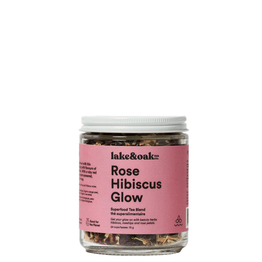 Lake & Oak Tea Co.-Rose Hibiscus Glow-