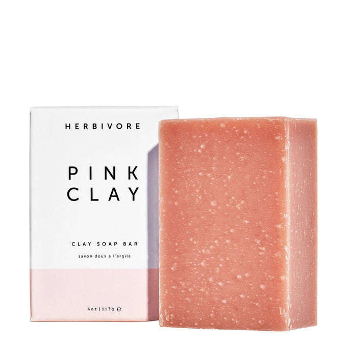 herbivore-pink-clay-soap-bar-The Detox Market - Canada