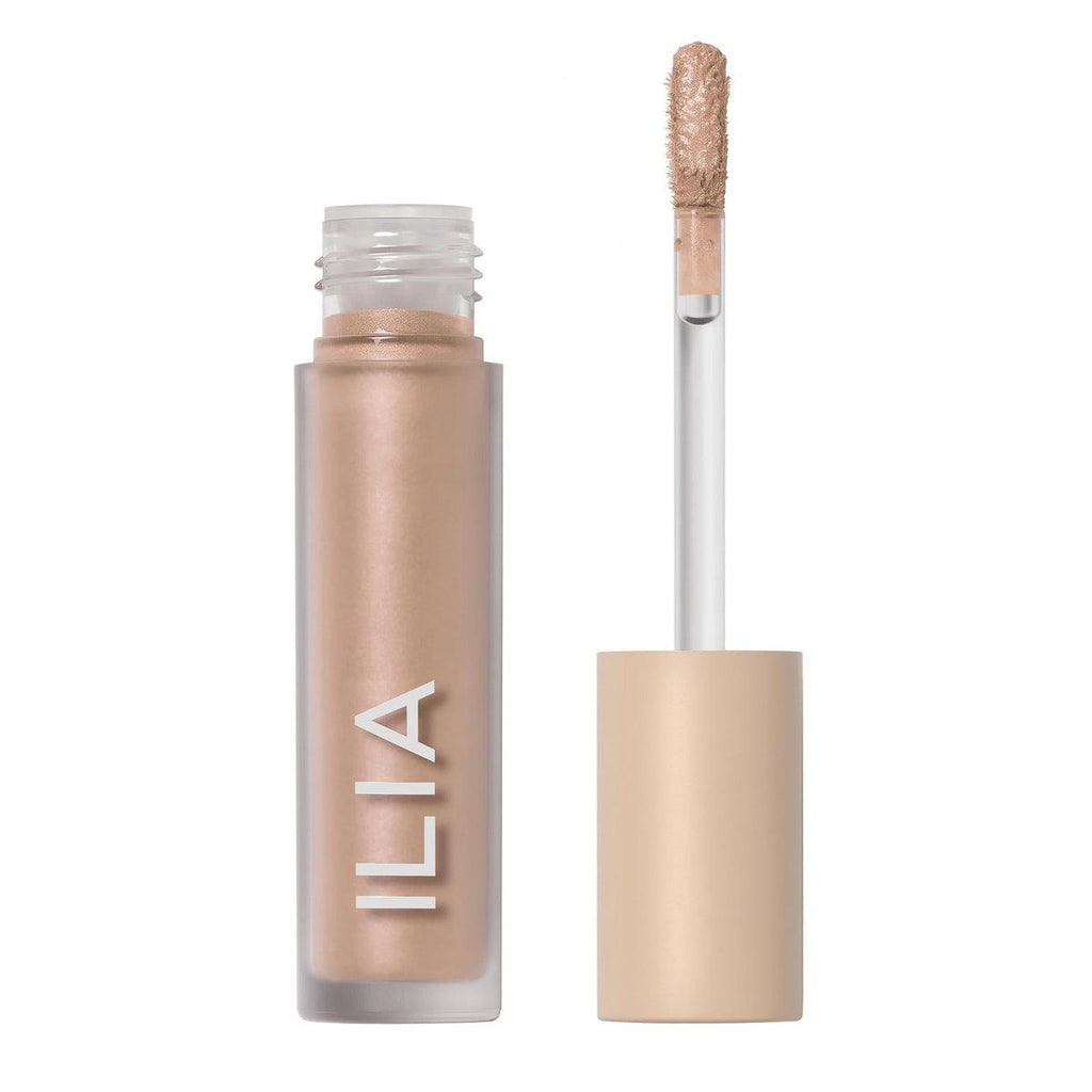 Liquid Powder Chromatic Eye Tint - Makeup - ILIA - iliaopeneyetint - The Detox Market | Glaze (light nude with warm champagne pearl)