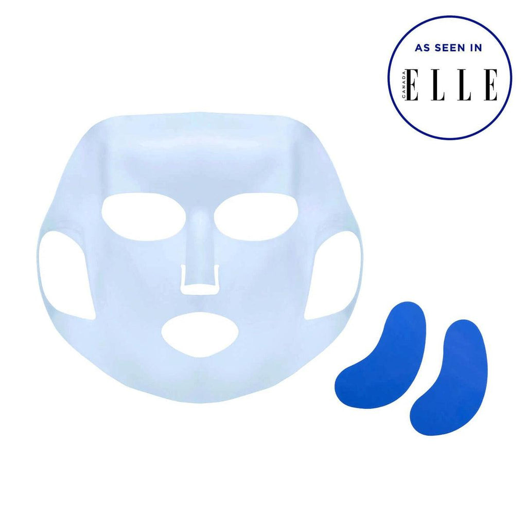 Province Apothecary-Reusable Silicone Sheet Mask Set For Eyes and Face-