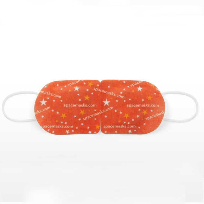 Spacemasks Self Heating Eye Mask Box Set Orange The Detox Market