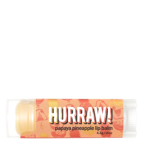 Hurraw!-Papaya Pineapple Lip Balm-