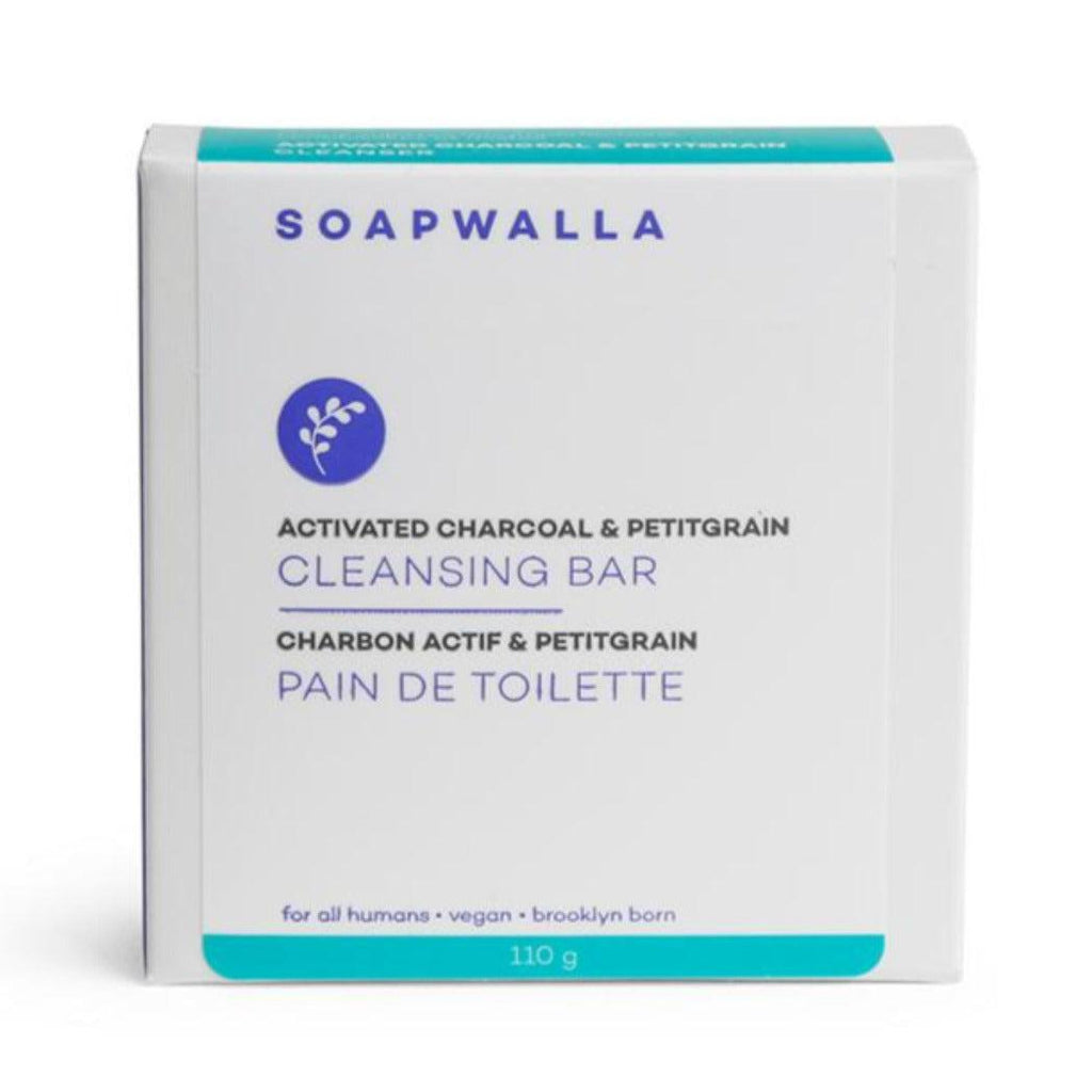 Soapwalla-Activated Charcoal and Petitgrain Soap Bar-Soapwalla - Charcoal Soap Bar--