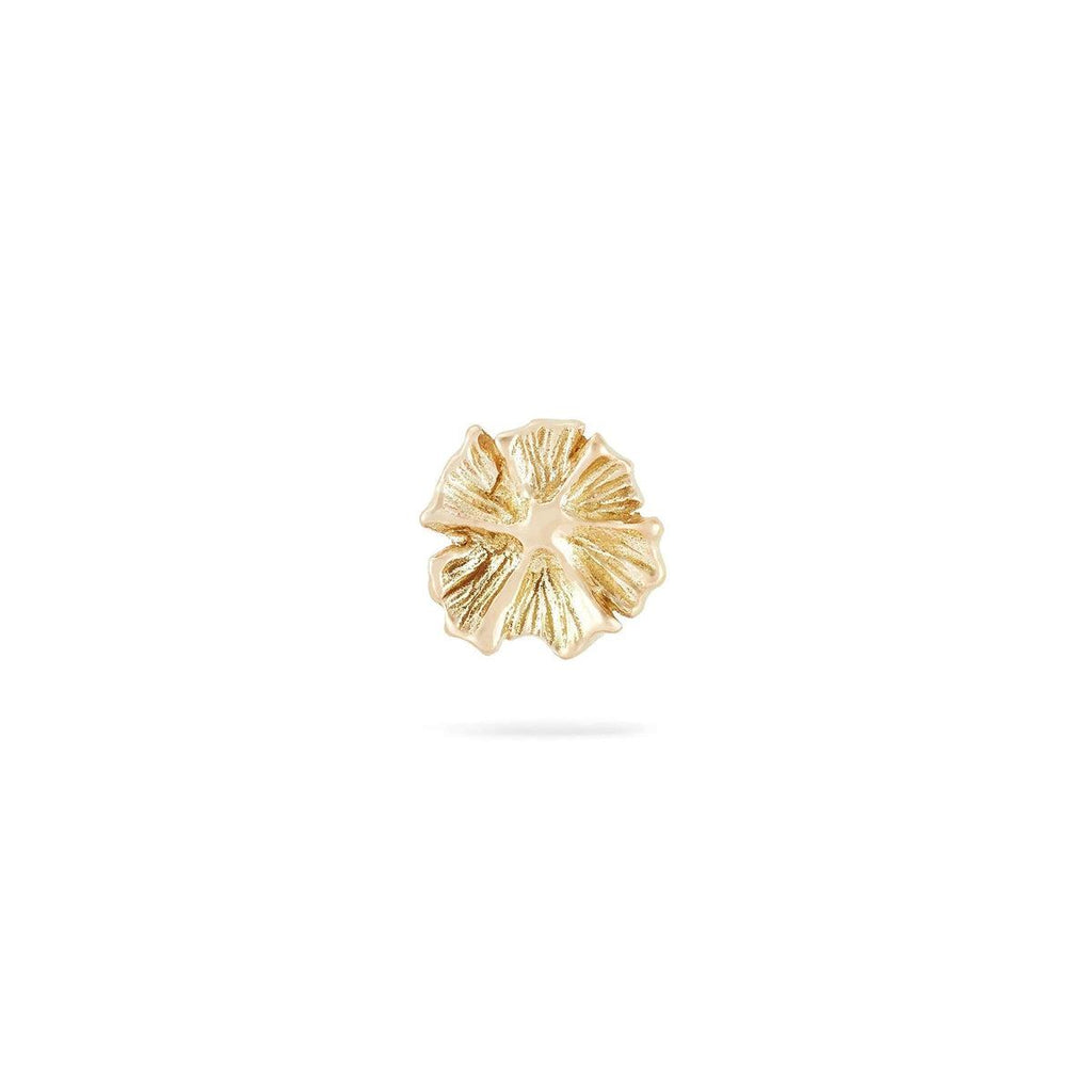 bluboho-Little Wildflower Earring - 14k Yellow Gold-Single Earring
